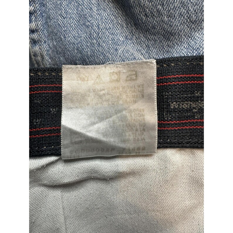 Wrangler Jeans Mens 36x30(37x29) Light Wash Blue Denim Straight Leg Relaxed Fit image 12
