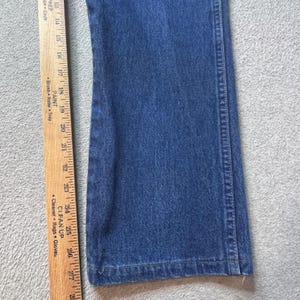 Vintage Wrangler Jeans Mens 35x27 Blue Cowboy Cut Western Denim 13MWZ USA 90s image 7