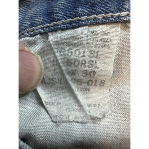 Vaqueros holgados vintage Wrangler 96501SL para hombre, 36 x 30, lavado claro, azul, EE. UU., años 90 imagen 11