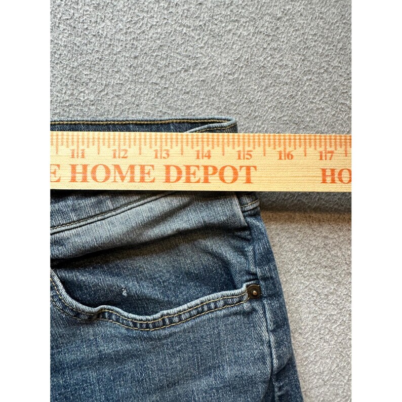Wrangler Relaxed Fit Mens Jeans 32x32 (30x31) Blue Denim Distressed 10MGW25RI image 13