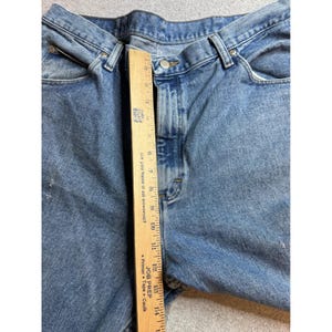 Vintage Wrangler Premium Jeans Mens 40x30 (39x29) Relaxed Fit Light Wash 97601SB image 12