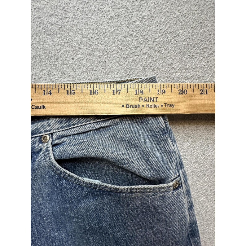 Wrangler Jeans Mens 38x34 (38x27) Blue Medium Wash Denim Relaxed Fit Straight image 8