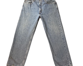 Vintage Levi's 550 Jeans Männer 38x30 Blau Relaxed Fit Tapered Medium Wash Denim