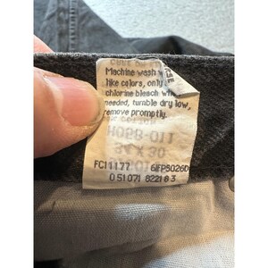 VTG Wrangler 97601CB ジーンズ メンズ 34x30 (32x28) チャコールグレー デニム クラシックフィット 画像 5