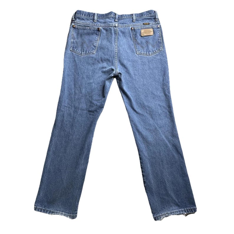 Wrangler 936DEN ジーンズ メンズ 36x30 ブルーデニム ストレートレッグ カウボーイ ウエスタンブーツカット 画像 1