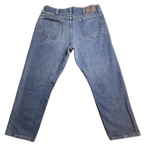 Vintage Wrangler 9760WDR Relaxed Straight Jeans Mens 36x29 Blue Denim 90s image 1