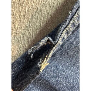 VTG Wrangler 96501MR Jeans Mens 33x30 (31x29) Blue Denim Straight Fit Classic image 5