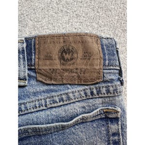 VTG Wrangler 856WAQD Jeans Mens 34x30 (33x28) Light Wash Blue Straight Stretch image 13