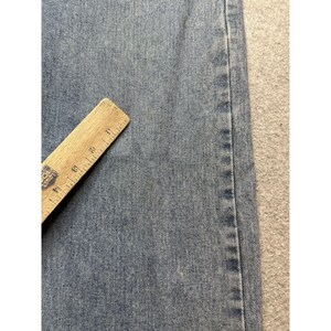 Wrangler Jeans Mens 36x32 Light Wash Relaxed Fit 97601SB Denim Straight Leg image 3