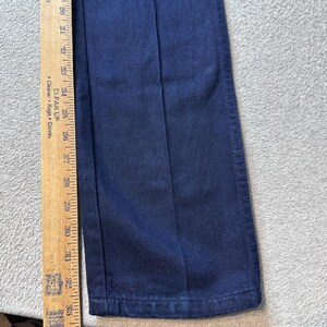 Vintage Wrangler Jeans Damen 1 Indigo Cowboy Cut 14MWZDT Tapered Leg Denim USA Bild 8