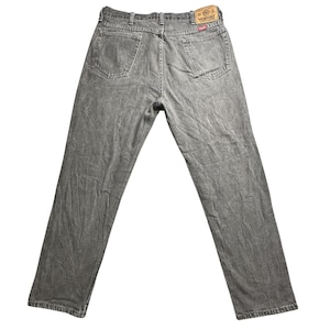 Vintage Wrangler Jeans Mens 34x30 Black Straight Leg Made in USA 90s 96501BK image 1