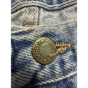 Vintage Wrangler Jeans Mens 38x25 Blue Denim Authentic Straight Leg 97601RS 90s image 4