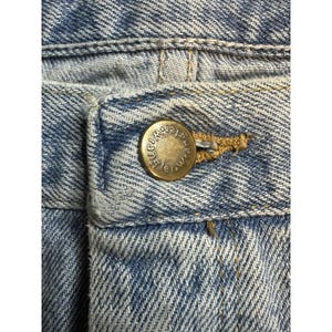 Vaqueros holgados vintage Wrangler 96501SL para hombre, 36 x 30, lavado claro, azul, EE. UU., años 90 imagen 9