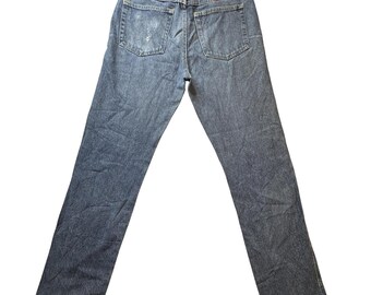 Vintage Wrangler Jeans Mens 32x34 Blue Regular Fit Straight Leg Cotton Denim