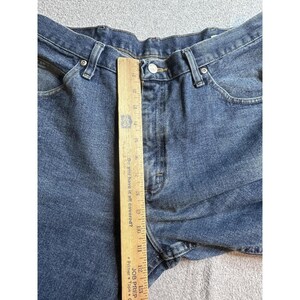 Vintage Wrangler 9760WDR Relaxed Straight Jeans Mens 36x29 Blue Denim 90s image 7