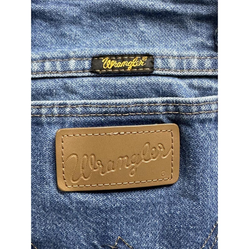 Wrangler 936DEN ジーンズ メンズ 36x30 ブルーデニム ストレートレッグ カウボーイ ウエスタンブーツカット 画像 8