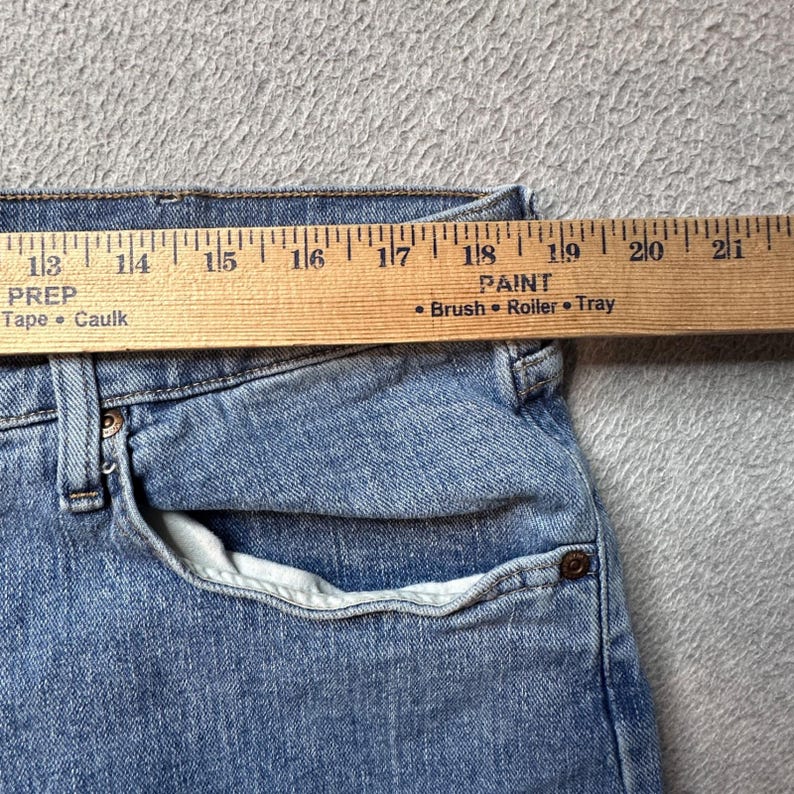 Wrangler-jeans heren 38 x 30 blauw relaxte pasvorm 9WRLAVS lichte wassing denim met stretch afbeelding 6