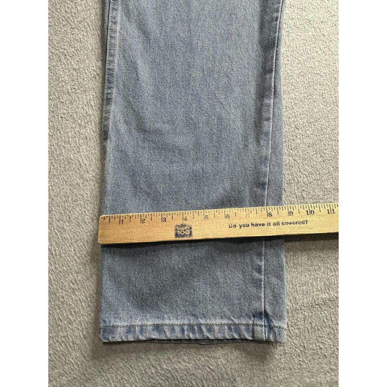 VTG Wrangler Blue Ridge Jeans Mens 34x30 Relaxed Fit Denim Classic 1035BRC Pants image 9