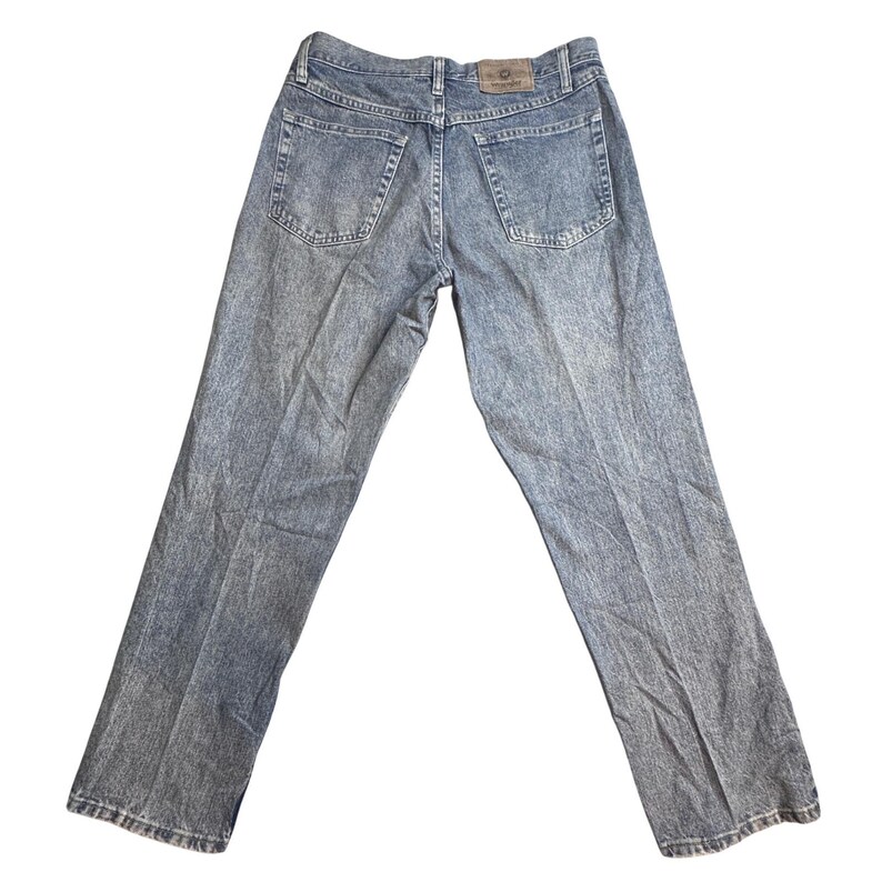 Wrangler Relaxed Fit Jeans Mens 33x30 (34x30) Medium Wash Blue Denim 97601VR image 1