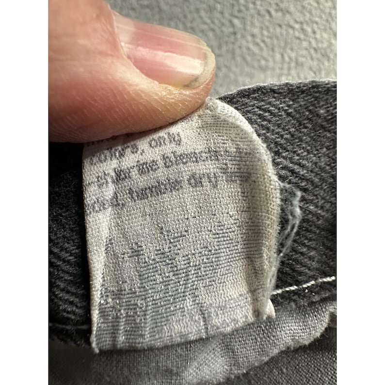 Spodnie jeansowe Wrangler Authentic Jeans Mens 39x28 Grey, luźne, wyprodukowane w USA zdjęcie 3