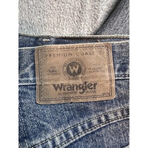 Wrangler Relaxed Fit Jeans Mens 33x30 (34x30) Medium Wash Blue Denim 97601VR image 7