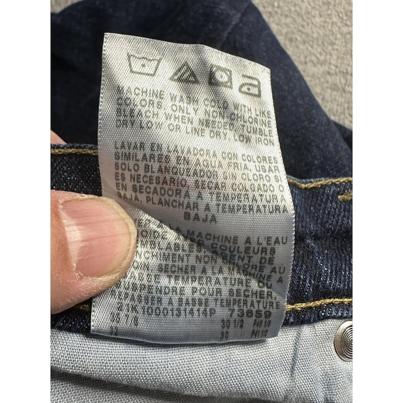 Jeansy Wrangler Jeans męskie 32x30 niebieskie jeansy proste nogawki 5 kieszeni zamek błyskawiczny klasyczny zdjęcie 3