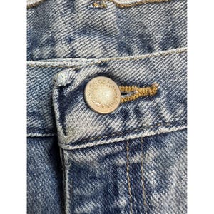 VTG Wrangler Hero Jeans Mens 40x32 (40x30) Light Wash Denim Straight Leg 97601VR image 9