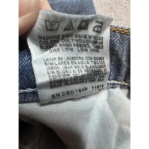 VTG Wrangler 85900LW Relaxed Straight Jeans Herren 40x27 Medium Wash Blue Denim Bild 10