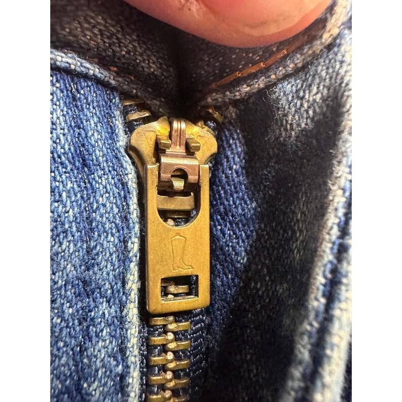 Wrangler 31MWZPW relaxte fit jeans heren 34 x 30 (34 x 28) blauw denim werkkleding gebeitst afbeelding 10