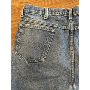 Vintage Wrangler Jeans Mens 36x30 (34x28) Blue 96501DK Relaxed Fit Denim USA 90s image 8