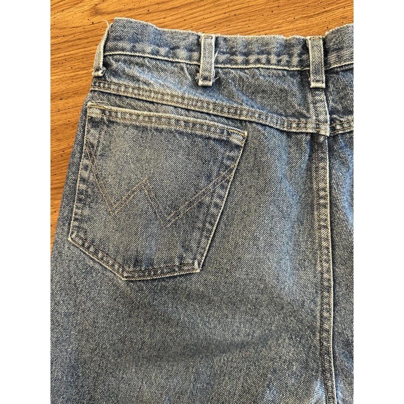 Vintage Wrangler Jeans Mens 36x30 (34x28) Blue 96501DK Relaxed Fit Denim USA 90s image 8