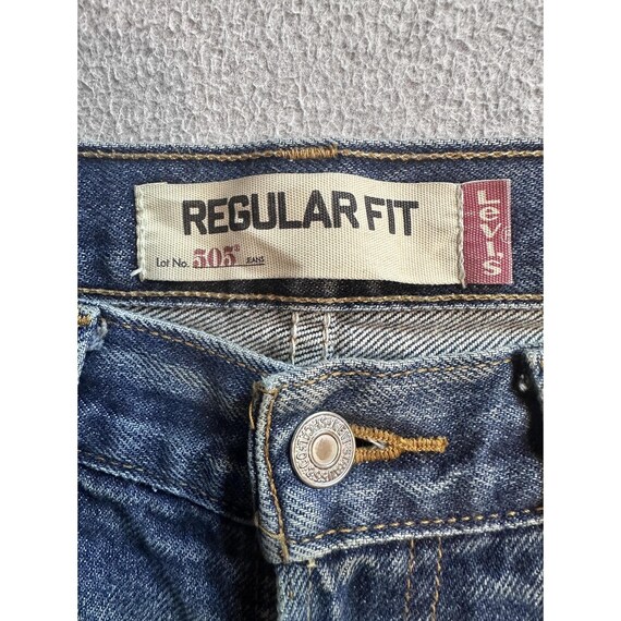 Vintage Levi's 505 Regular Fit Jeans Mens 32x30 (… - image 11