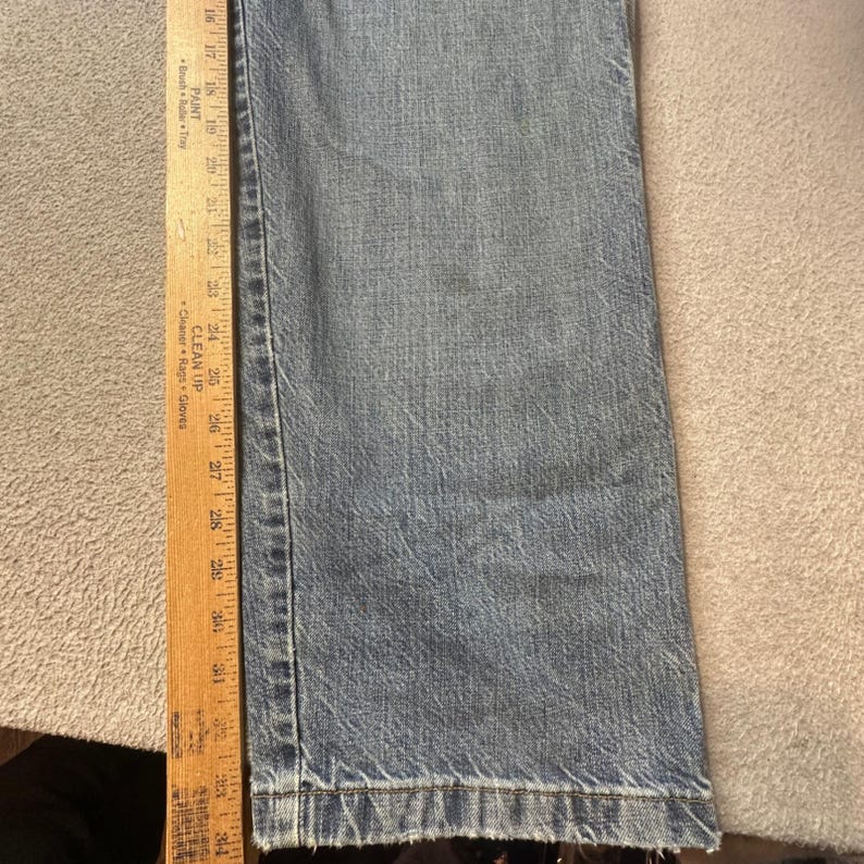 Wrangler Twenty X Jeans Mens 38x36 Blue 41MWXVI Loose Fit Utility Carpenter Work image 11