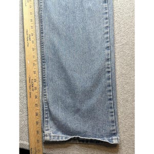 Wrangler Jeans Mens 36x32 Light Wash Relaxed Fit 97601SB Denim Straight Leg image 4