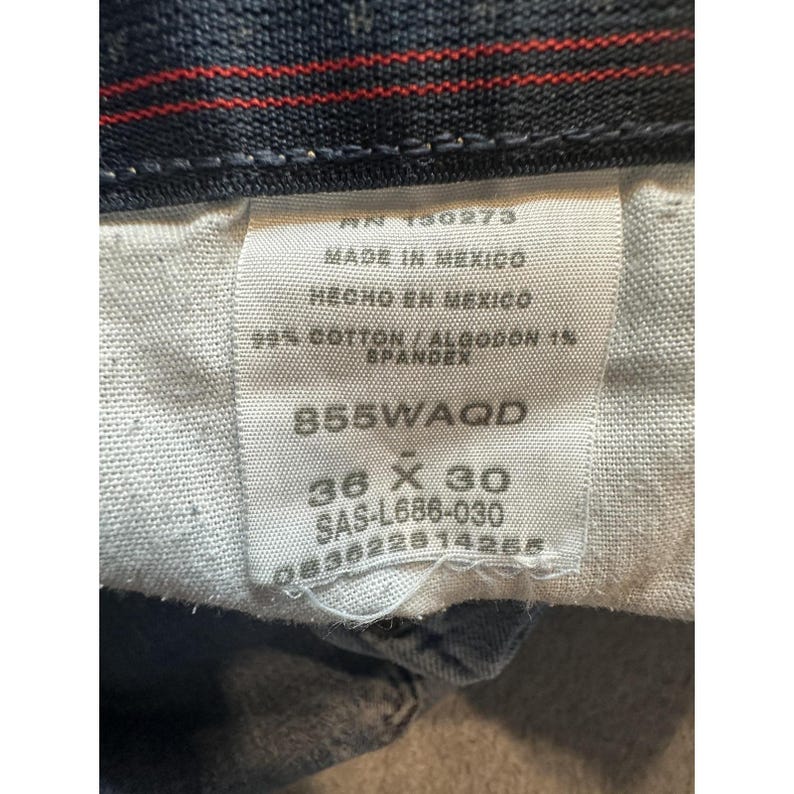Wrangler Jeans Mens 36x30 (36x29) Light Wash Comfort Fit Stretch Denim Relaxed image 12