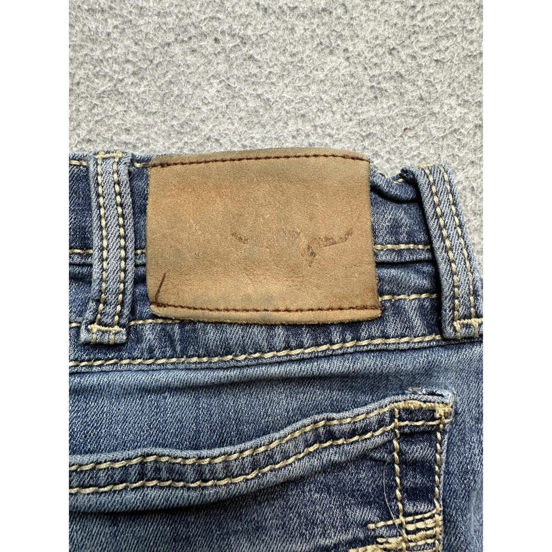 VTG Wrangler 20X Jeans Mens Blue 35x30 Wash Straight Leg Western Denim Casual image 17