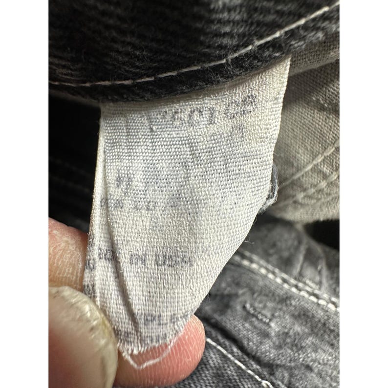 Spodnie jeansowe Wrangler Authentic Jeans Mens 39x28 Grey, luźne, wyprodukowane w USA zdjęcie 2