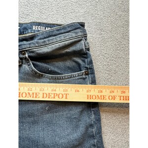 Wrangler Relaxed Fit Mens Jeans 32x32 (30x31) Blue Denim Distressed 10MGW25RI image 14