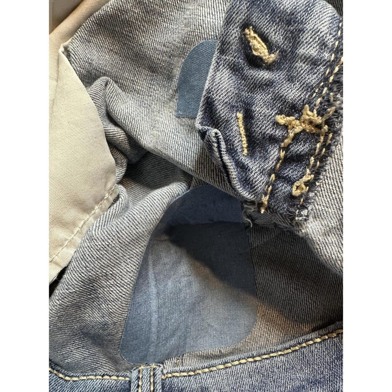 VTG Wrangler 20X Jeans Mens Blue 35x30 Wash Straight Leg Western Denim Casual image 16