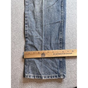 Wrangler Relaxed Fit Jeans Mens 33x30 (34x30) Medium Wash Blue Denim 97601VR image 12