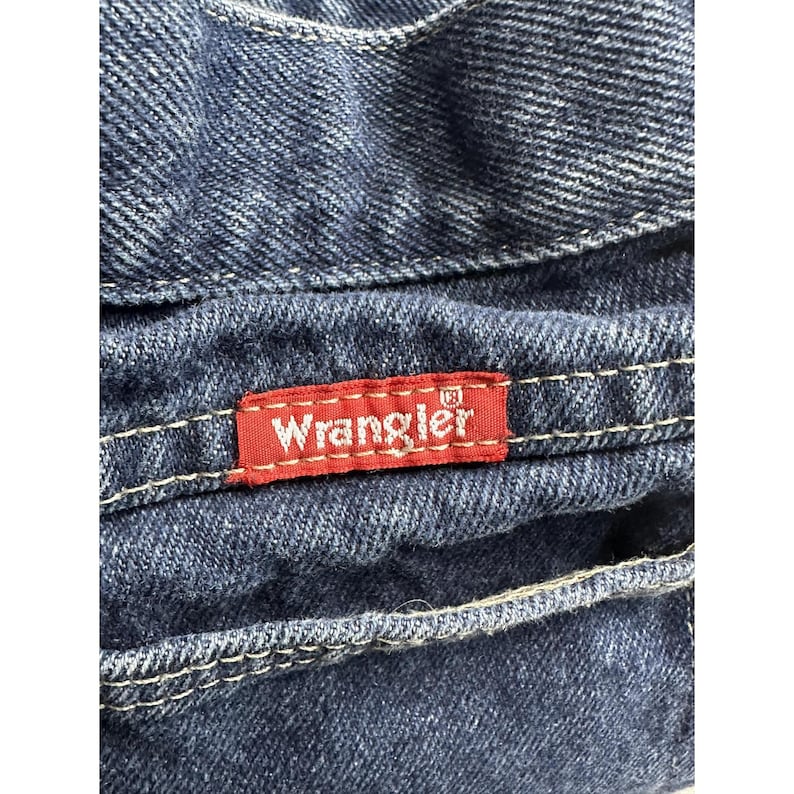 Wrangler Jeans Boys Slim 12 Adjustable Waist Classic Fit Denim YKK Vintage Style image 4
