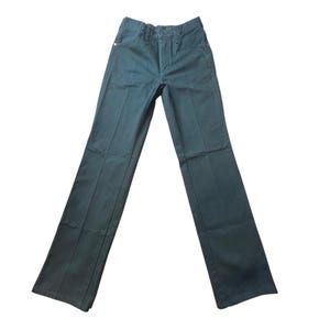 Vintage Wrangler-jeans heren 29 x 32 (27 x 30) groen cowboy-snit slim-fit 936CGN denim afbeelding 1