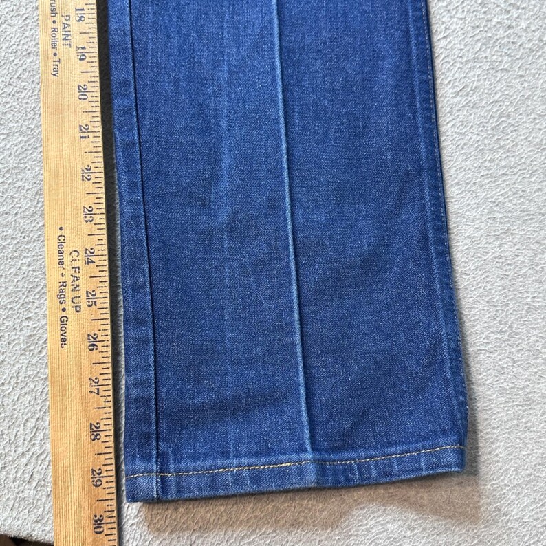 Wrangler Jeans Herren 32x30 Blau 936DEN Cowboy Cut Slim Fit Rigid Denim Western Bild 7