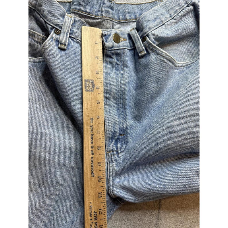 Wrangler Authentics Jeans Mens 34x32 (32x30) Light Wash Denim Straight Leg image 6