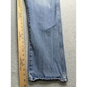 Vaqueros Wrangler vintage para hombre, 40x30 (37x28), corte holgado, azul, 96501DS, años 90 imagen 10