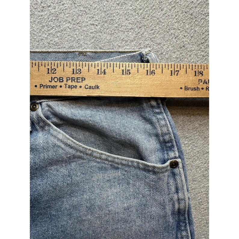 Wrangler Authentics Jeans Mens 34x32 (32x30) Light Wash Denim Straight Leg image 8