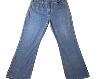 Vintage Levi's 512 Jeans Womens 22M Blue Perfectly Slimming Bootcut Denim Y2K
