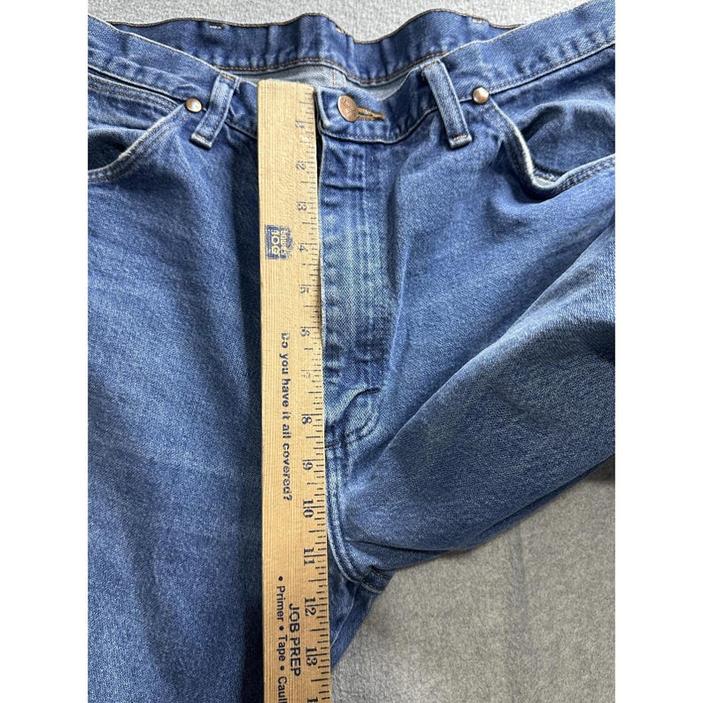 Wrangler 936DEN ジーンズ メンズ 36x30 ブルーデニム ストレートレッグ カウボーイ ウエスタンブーツカット 画像 10
