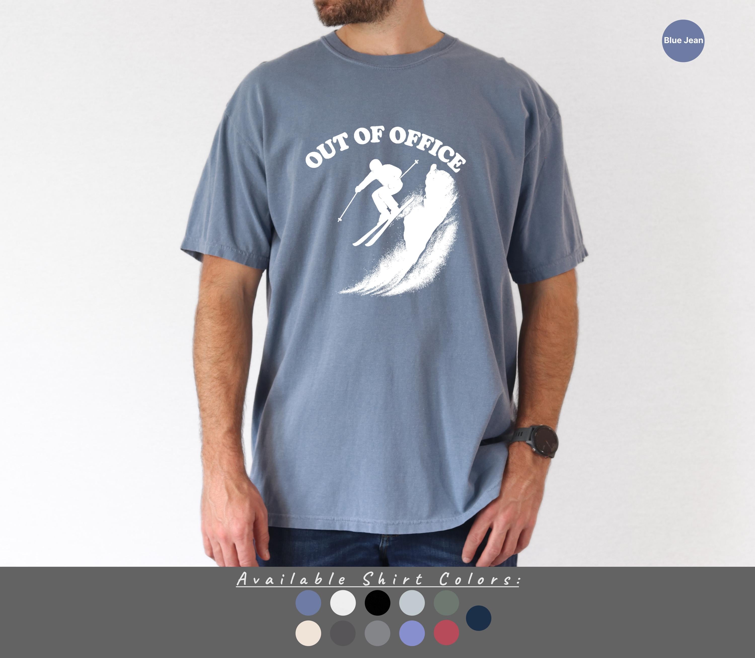FatCuckoo Maglietta Uomo 'Piste Again' &ndash; Divertente T-shirt Apres Ski