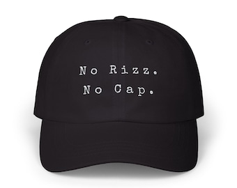 No Cap 2.0 – Statement Cap – Ultra Authentic - Etsy